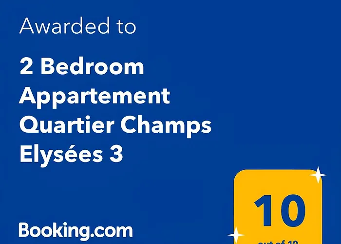 2 Bedroom Quartier Champs Elysees 3 Free Netflix Apartment